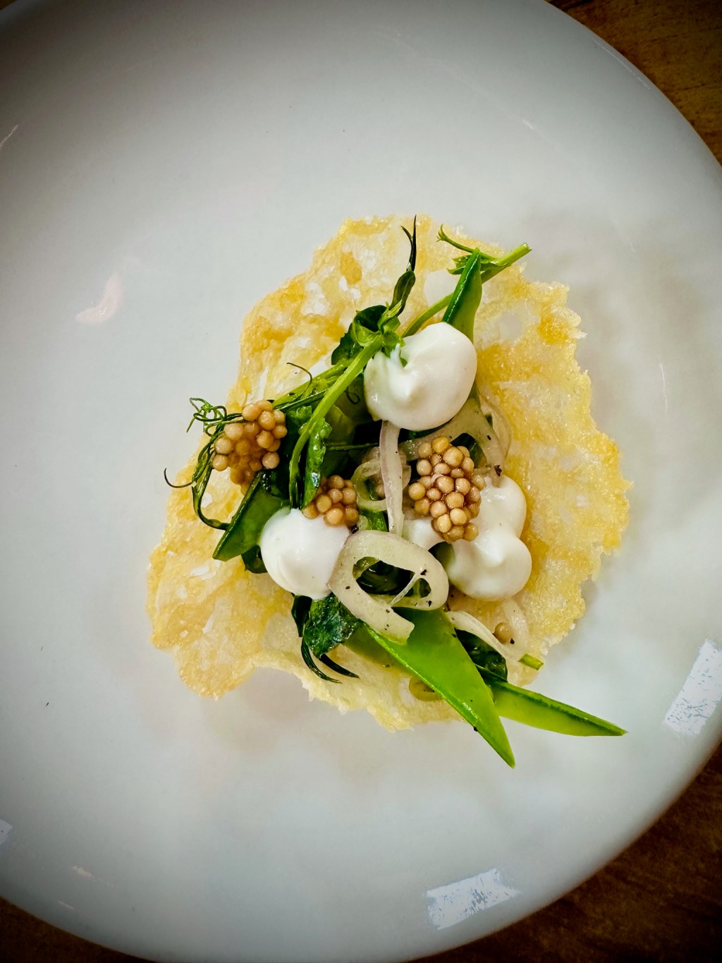 The Pea Tasting Dinner at Junk Ditch: peas got the princess&nbsp;treatment…